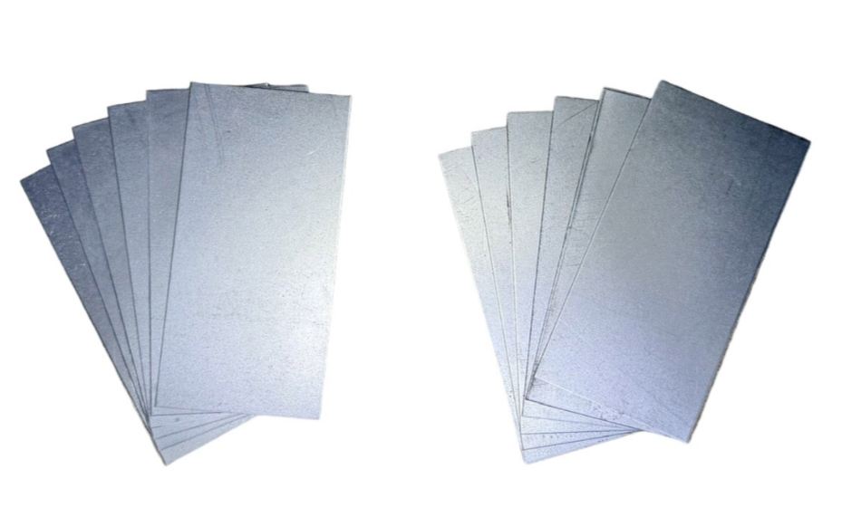 Welding Kit (12 Pack) - 18 Gauge Cold Rolled Steel (4" x 2")