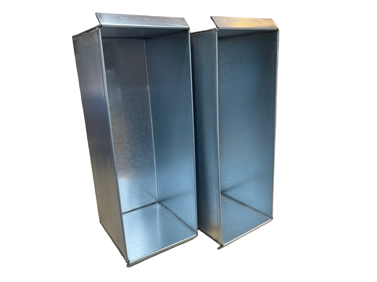 2 pack FBI Gel Mold 16L x 6W x 7H Boxes standing on end facing left