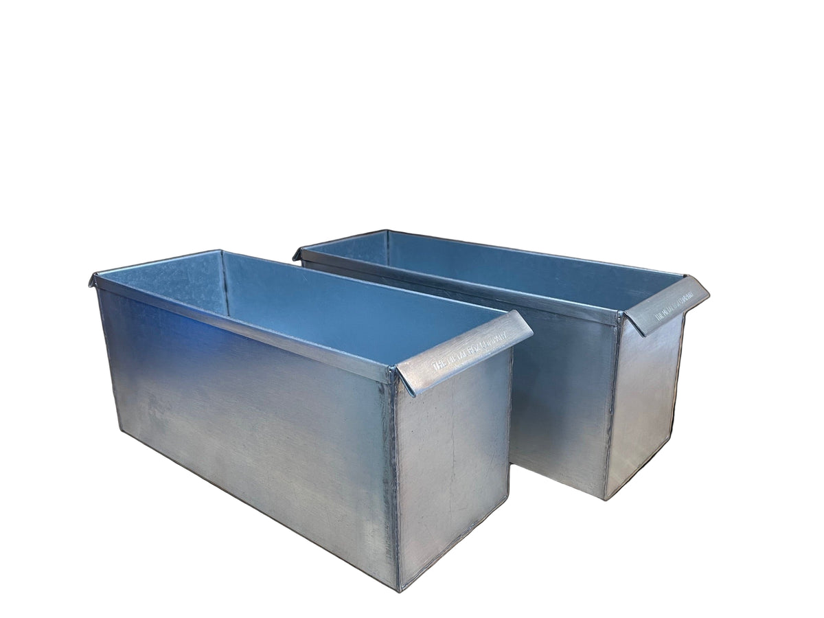 2 pack of FBI Gel Mold 16L x 6W x 7H Boxes showing left side and ends
